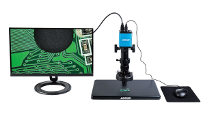 ACCUD DVM4000 video mikroskopy s automatickým zaostřováním