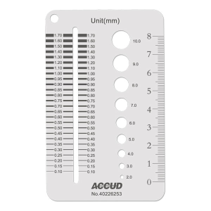 ACCUD 940 univerzální měrka mezer a otvorů