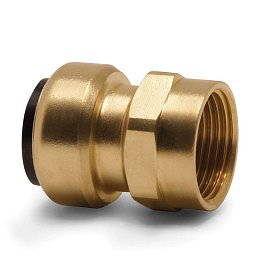 Obrázek pro produkt Závitová spojka (mosaz) 3/4" IG, trubka 22 mm