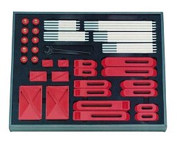 Obrázek pro produkt Sada plastových upínek a upínacích prvků AMFO 83089 vel. 10 M10x8