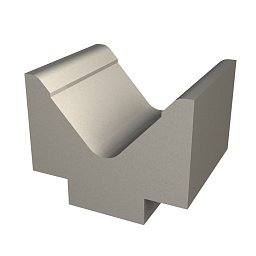 Obrázek pro produkt V matrice 80° / V=160 mm / délka 200 mm
