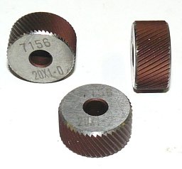 Obrázek pro produkt Vroubkovací kolečko - šikmé levé 227156 15x1,2 mm