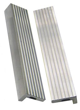 Obrázek pro produkt MCL 250 H vložka na čelisti svěráku YORK - ALU ( pro šířku čelistí 250mm )