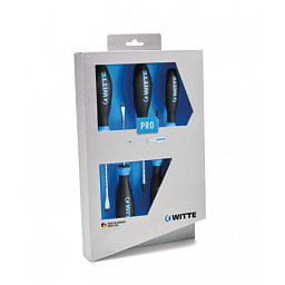 Obrázek pro produkt WITTE sady šroubováků PRO LINE sada 6-dílná PH,PZ - (670030)