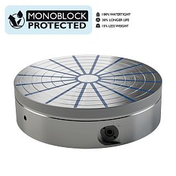 Obrázek pro produkt pernamentní magnetický upínač pro soustružení a broušení na kulato ALUSTAR - (350 x 82 mm)
