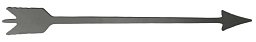 Obrázek pro produkt MetalCraft MC1504 silueta - ŠIPKA