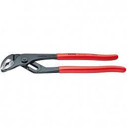 Obrázek pro produkt KNIPEX 8901250 kleště sikovky s drážkovým kloubem délka 250mm ( rukojeti potažené plastem )