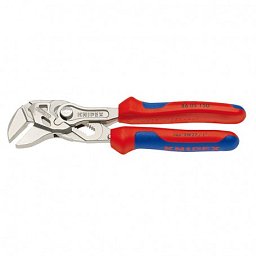 Obrázek pro produkt KNIPEX 8603125 klešťový stavitelný klíč délka 150mm ( poniklované + s vícesložkovými návleky )