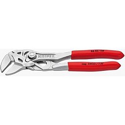 Obrázek pro produkt KNIPEX 8603125 klešťový stavitelný klíč délka 125mm ( poniklované )