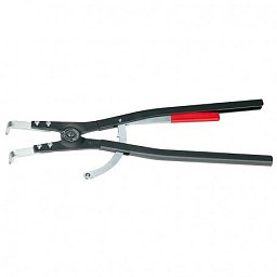Obrázek pro produkt KNIPEX 4620A51 kleště na pojistné kroužky, pro hřídele 122-300 mm, zahnuté hroty