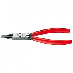 Obrázek pro produkt KNIPEX 2201125 kleště s kulatými čelistmi 125mm ( rukojeti potažené plastem )