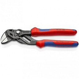 Obrázek pro produkt KNIPEX 8602180 klešťový stavitelný klíč délka 180mm ( vícesložkové návleky )