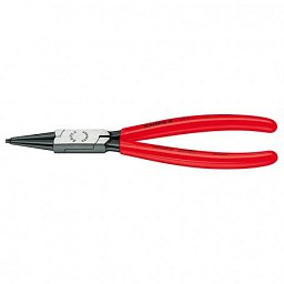 Obrázek pro produkt KNIPEX 4411J0 kleště na pojistné kroužky, pro otvory 8-13 mm, rovné hroty ( rukojeti potažené plastem )