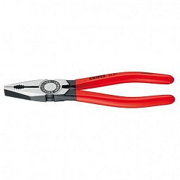 Obrázek pro produkt KNIPEX 0301140 kombinované kleště 140mm ( rukojeti potažené plastem )