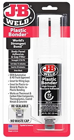 Obrázek pro produkt J-B WELD 50139 silné a pružné lepidlo na plasty PlasticBonder Black ( 25ml )