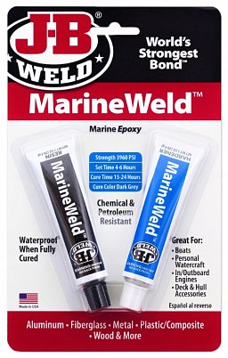 Obrázek pro produkt J-B WELD 8272 dvousložkové epoxidové lepidlo voděodolné MarineWeld ( 2x28,4g )