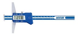Obrázek pro produkt ACCUD 174-012-11 digitální hloubkoměr se dvěma nosy 300mm/12" ( 0.01mm/0.0005" )