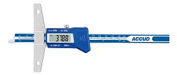 Obrázek pro produkt ACCUD 191-008-11 digitální hloubkoměr s otvory 200mm/8" ( 0.01mm/0.0005" )