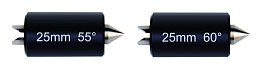 Obrázek pro produkt ACCUD 343-008-ST nastavovací měrka v úhlu 55° pro mikrometry na měření závitů 200mm