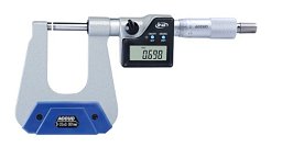 Obrázek pro produkt ACCUD 350-001-31 digitální mikrometr na plech 0-25mm/0-1" h50mm IP65 (0.001mm/0.00005)