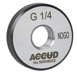 Obrázek pro produkt ACCUD 536-0500-01 WHITWORTH závitový kalibr - kroužek (G SERIES) ( zmetkový )/ G1/2”-14 /
