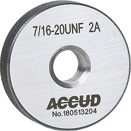Obrázek pro produkt ACCUD 538-151620-UN3 AMERICAN STANDARD závitový kalibr - kroužek ( zmetkový ) 3A, ANSI B1.2 / 1.5/16–12UN /