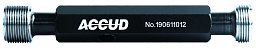 Obrázek pro produkt ACCUD 543-002-01 závitový kalibr oboustranný - jemné stoupání ( dobrý/zmetkový ) 6H / M2x0,25 /