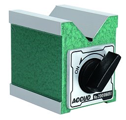 Obrázek pro produkt ACCUD 633-044-01 V-BLOCK - prizmatická podložka magnetická 70x60x73mm ( 1ks )