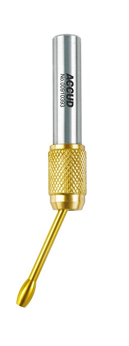 Obrázek pro produkt ACCUD 688-010-01 nemagnetický mechanický najížděcí trn TiN 10mm ( s rotací )
