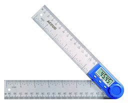 Obrázek pro produkt ACCUD 821-012-01N digitální úhloměr 300mm / 0-360° ( 0.1° )