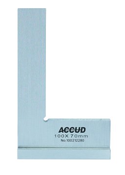 Obrázek pro produkt ACCUD 842-008-10 90° plochý úhelník s rozšířenou základnou 200x130mm ( DIN875 třída 0 )