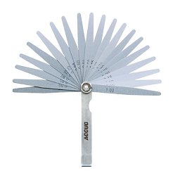 Obrázek pro produkt ACCUD 912-100-32 ventilové měrky, délka 100mm ( 0.03-1.00mm ) 32ks