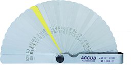 Obrázek pro produkt ACCUD 917-035-31 ventilové měrky ( 0.0015"-0.035” ) 32ks