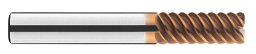 Obrázek pro produkt DOPRODEJ KARCAN 112606080 TK fréza dokončovací dlouhá 62HRC 6x30x80mm / Z6 TiSiN
