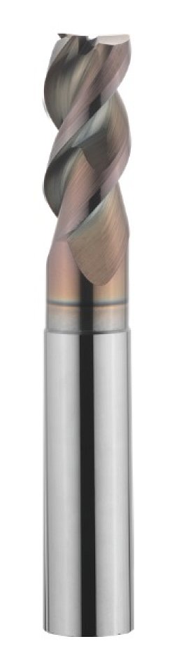 Obrázek pro produkt DOPRODEJ KARCAN 133305000 TK stopková fréza toroidní pro AL materiály 5x13x58mm / R0 - DLC