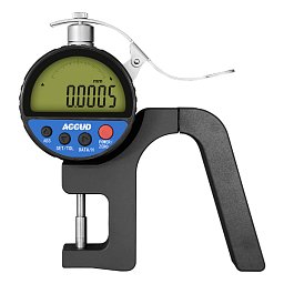 Obrázek pro produkt ACCUD 442-101-00 vysoce přesný digitální tloušťkoměr 0-10mm/0-0.4"
