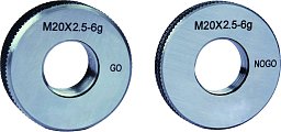 Obrázek pro produkt ACCUD 534-016-04-6E závitový kalibr s jemným stoupáním - kroužek (dobrý ) 6e / M16x1,5 /