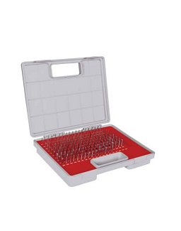 Obrázek pro produkt ACCUD 523-10250-190I sada válečkových měrek, třídy ZZ 0.061-0.250in/ 190ks / přesnost +.0002"/