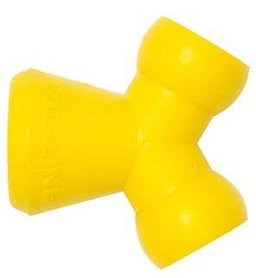 Obrázek pro produkt LOC-LINE Y rozdvojka, 1/4"- žlutá
