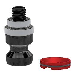 Obrázek pro produkt PS16F-PY Upínací čep RockLock™ 52 mm se systémem Poka-Yoke