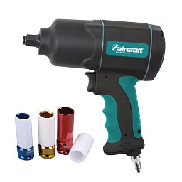 Obrázek pro produkt Příklepový utahovák 1/2" E - sada