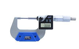 Obrázek pro produkt ACCUD 318-005-02 digitální drážkový mikrometr 100-125mm/4-5", 10xΦ3mm (0.001mm/0.00005")