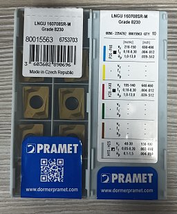 Obrázek pro produkt VÝPRODEJ - PRAMET LNGU 160708SR-M 8230