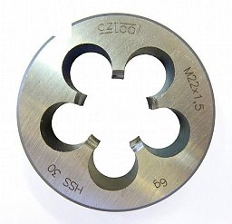 Obrázek pro produkt Závitová kruhová čelist, HSS, 6g 223210 M16x1 /240 162/