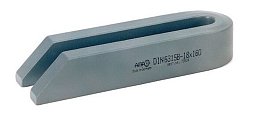 Obrázek pro produkt Vidlicová upínka zešikmená, 371600, AMF 70474 - DIN 6315 B 9x80mm