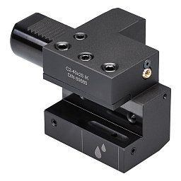 Obrázek pro produkt Axiální držák C2-40x25 IK - levý, s chlazeím DIN 69880, (ISO 10889)