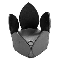 Obrázek pro produkt MetalCraft MC1204P držák na svíčku - tvar tulipán (s dírkou) E6