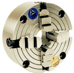 Obrázek pro produkt Lícní deska s nezávisle přestavitelnými čelistmi LUD - s tvrdými reverzními čelistmi LC 243807 100-M2, 104020