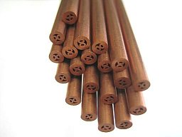 Obrázek pro produkt EDM trubička vícekanálová MĚĎ 1,5x400mm