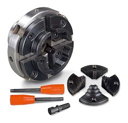 Obrázek pro produkt Čtyřčelisťové sklíčidlo ø 100 mm, sada 2
